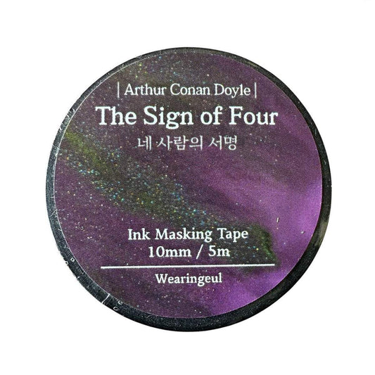 Wearingeul Washitape - The Sign of Four - 24Papershop