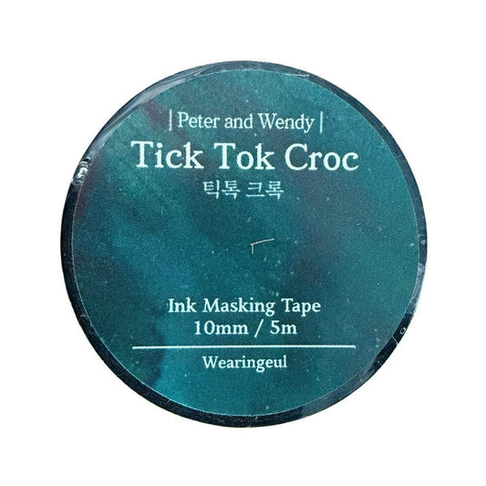 Wearingeul Washitape - Tick Tok Croc - 24Papershop