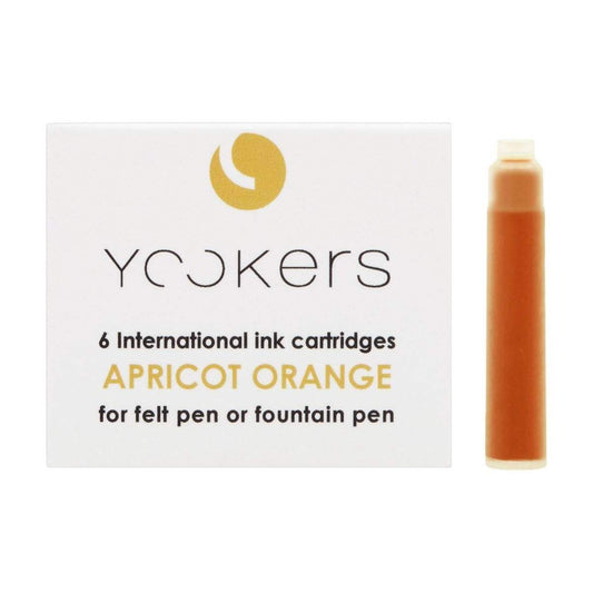 Yookers Inktcartridges Apricot Orange - 6 stuks - 24Papershop