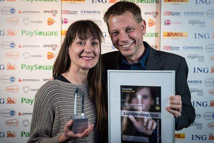 24Papershop.com wint Thuiswinkelawards - 24Papershop
