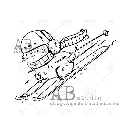 AB Studio Stempel - Winter Bear