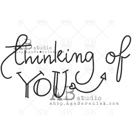 AB Studio Stempel - Thinking of You