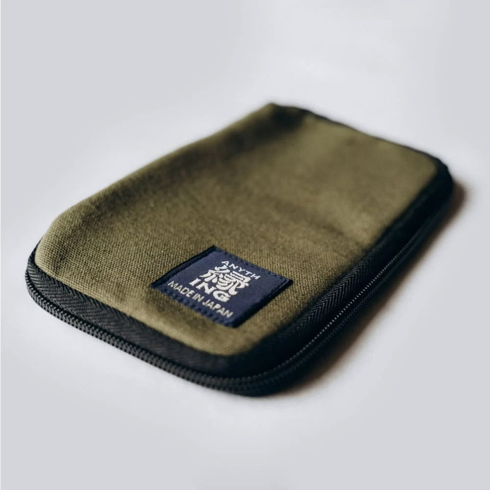 Anything x Robinson Pen Etui - Green - Voorkant