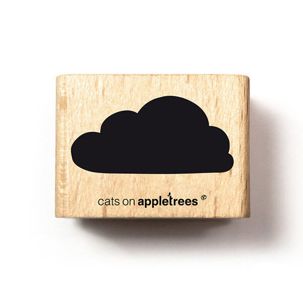 Cats on Appletrees Stamp - Cloud Filled