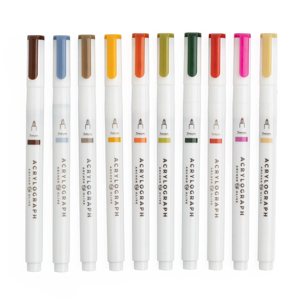 Archer & Olive Acrylographs Forest Findings - 07mm