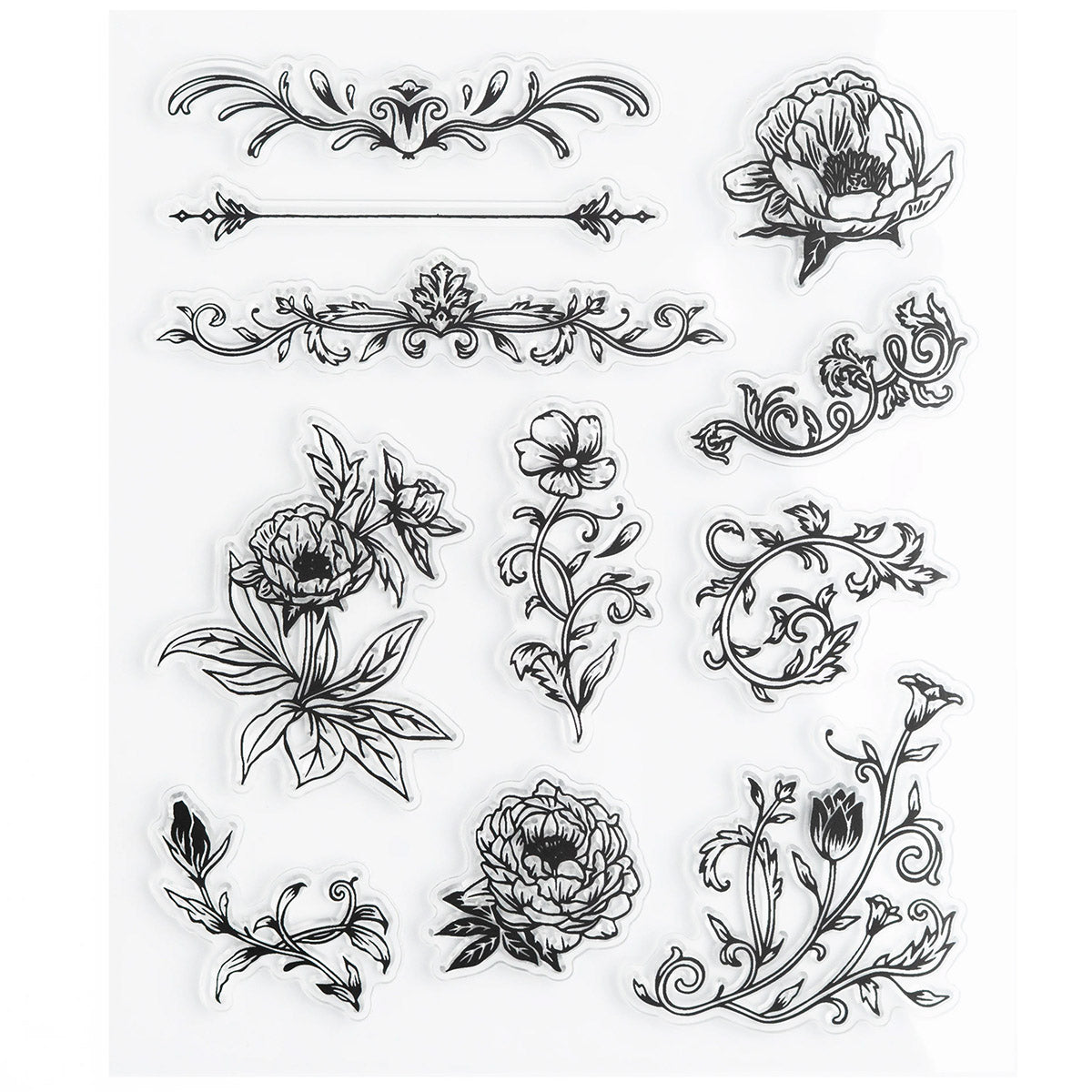 Archer & Olive Stamp Set - Antique Floral