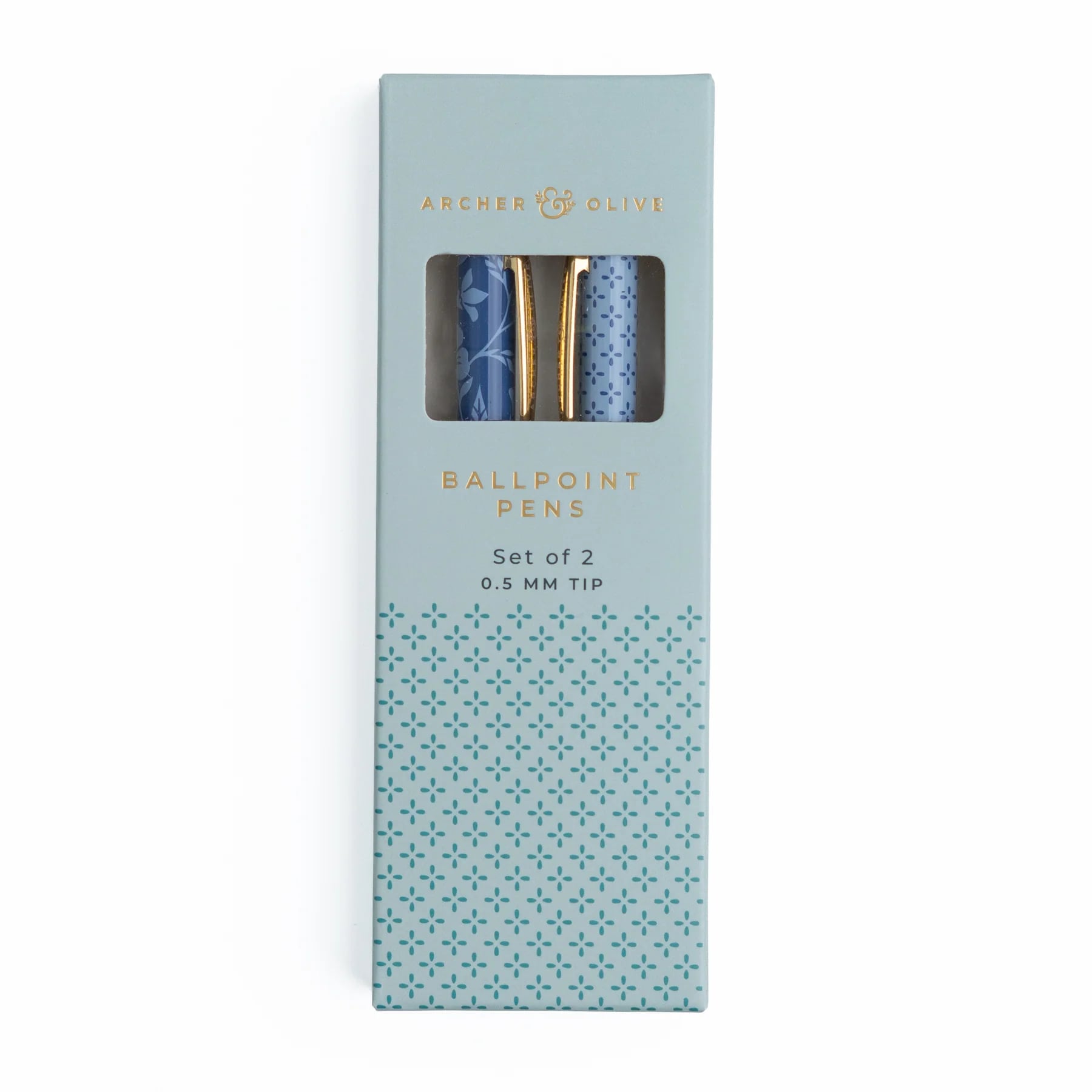 Archer & Olive Ballpoint Pens - Set of 2 - In Verpakking