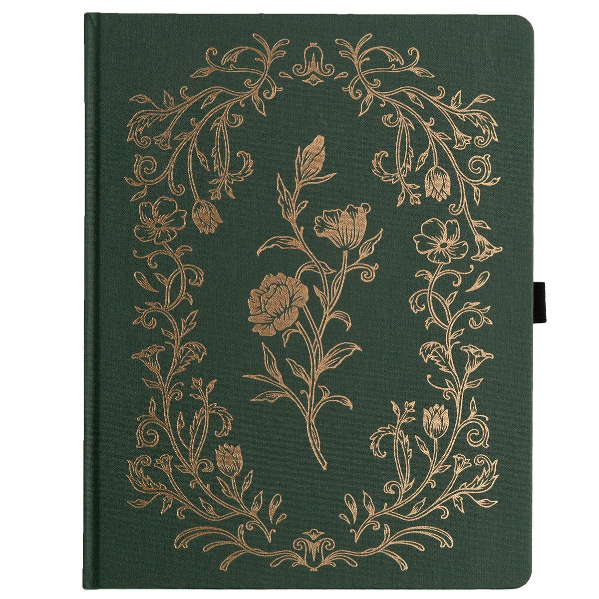 Archer & Olive Bullet Journal Antique Floral LS Dot Grid - Voorkant op een witte achtergrond