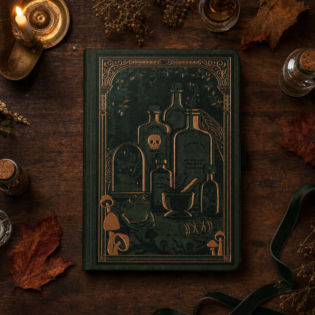 Archer & Olive Bullet Journal Apothecary Shelf - Sfeerfoto
