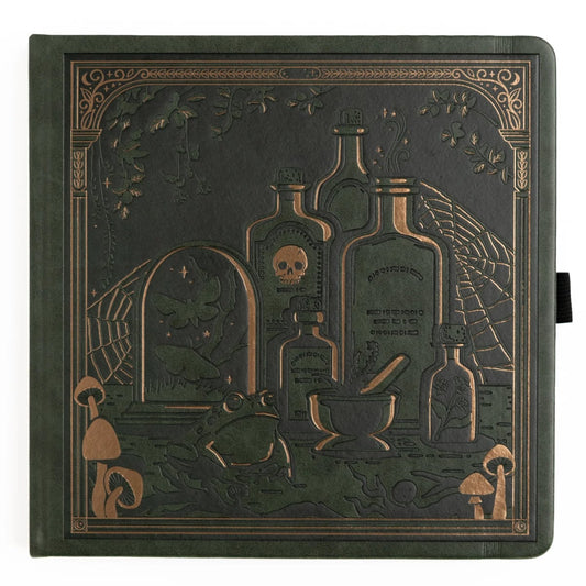Archer & Olive Bullet Journal Apothecary Shelf Square Dot Grid - Voorkant van de journal
