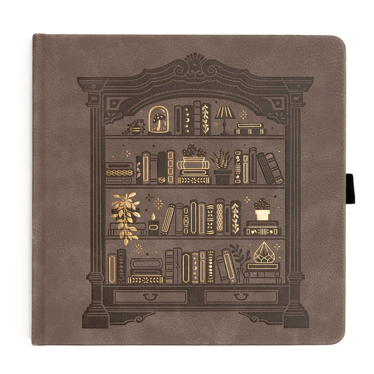 Archer & Olive Bullet Journal Bookshelf Square Dot Grid - Voorkant van de journal op een witte achtergrond