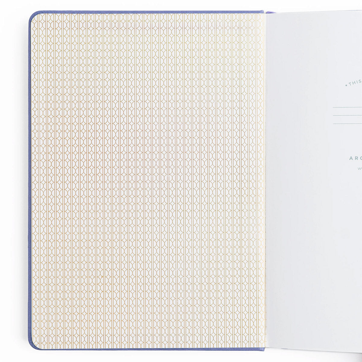 Archer & Olive Bullet Journal Dragon Spire - Binnenkant van de cover