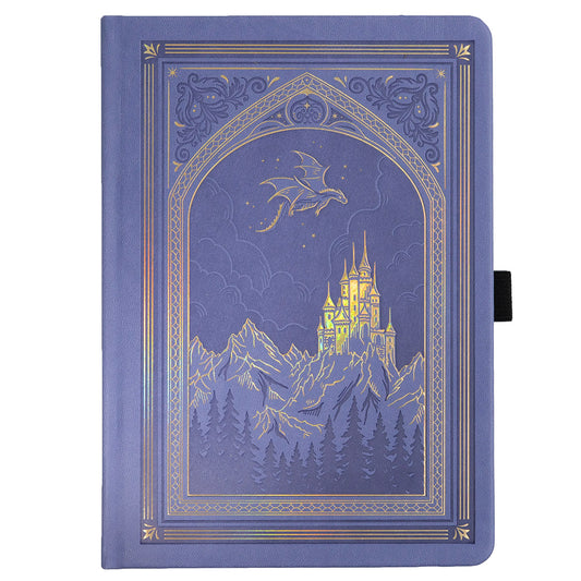 Archer & Olive Bullet Journal Dragon Spire A5 - Cover van het notitieboek op een witte achtergrond