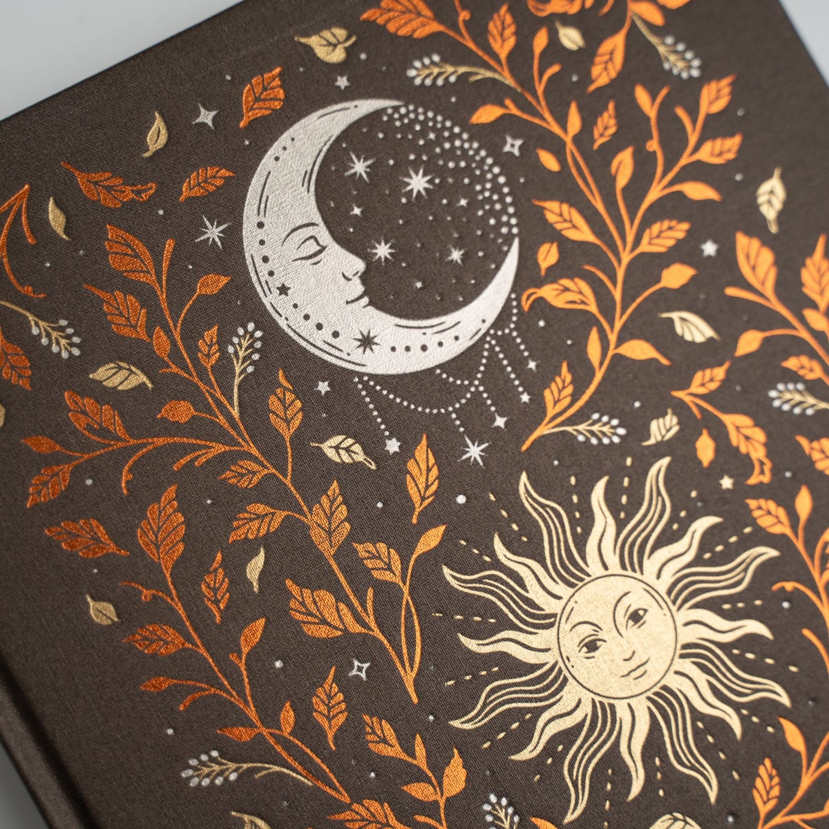Archer & Olive Bullet Journal Harvest Moon - Detail van de omslag