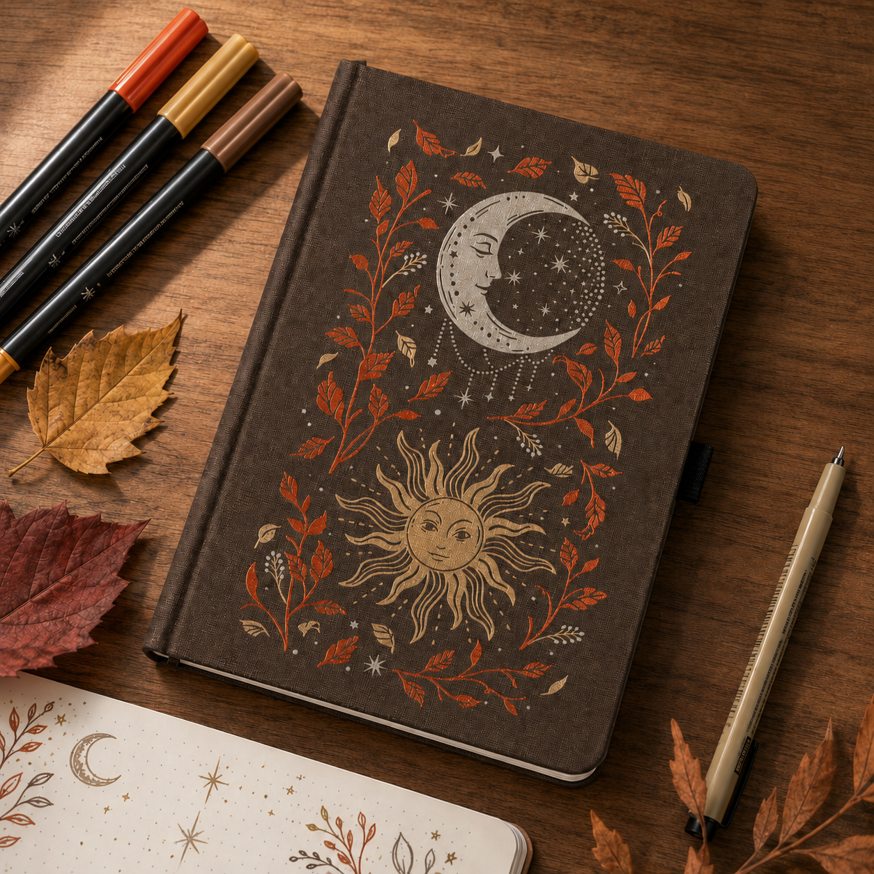 Archer & Olive Bullet Journal Harvest Moon - Sfeerfoto