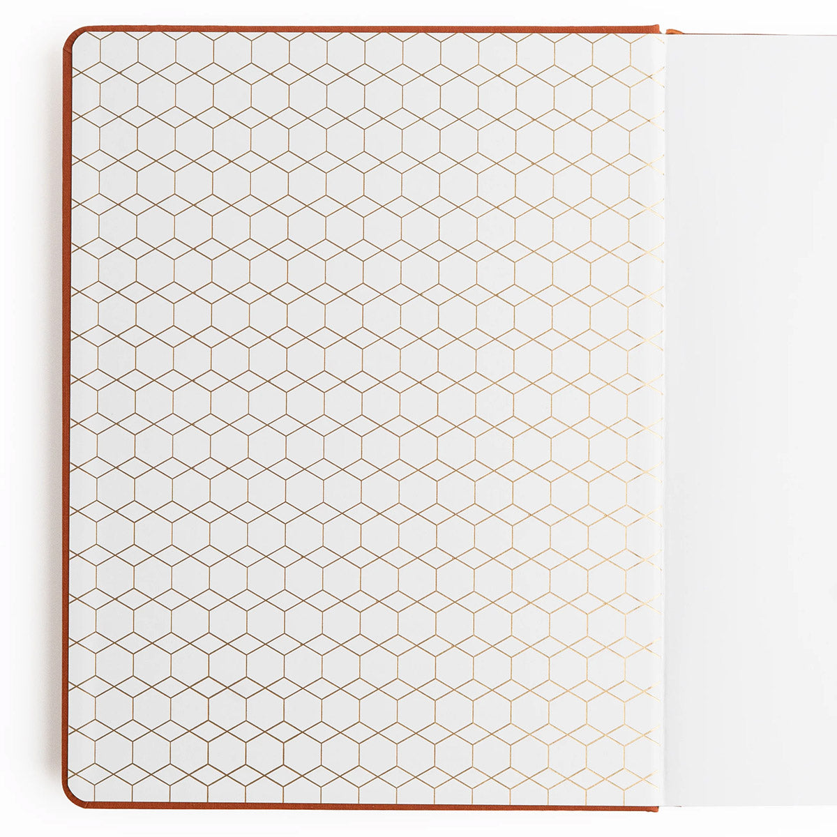 Archer & Olive Bullet Journal Keeper of the Bees in Rust - Binnenkant van de cover 