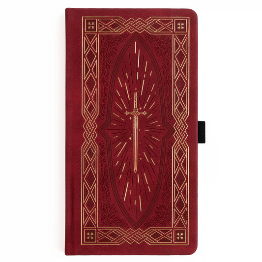 Archer & Olive Bullet Journal Knight's Sword TN Dot Grid - Cover op een witte achtergrond