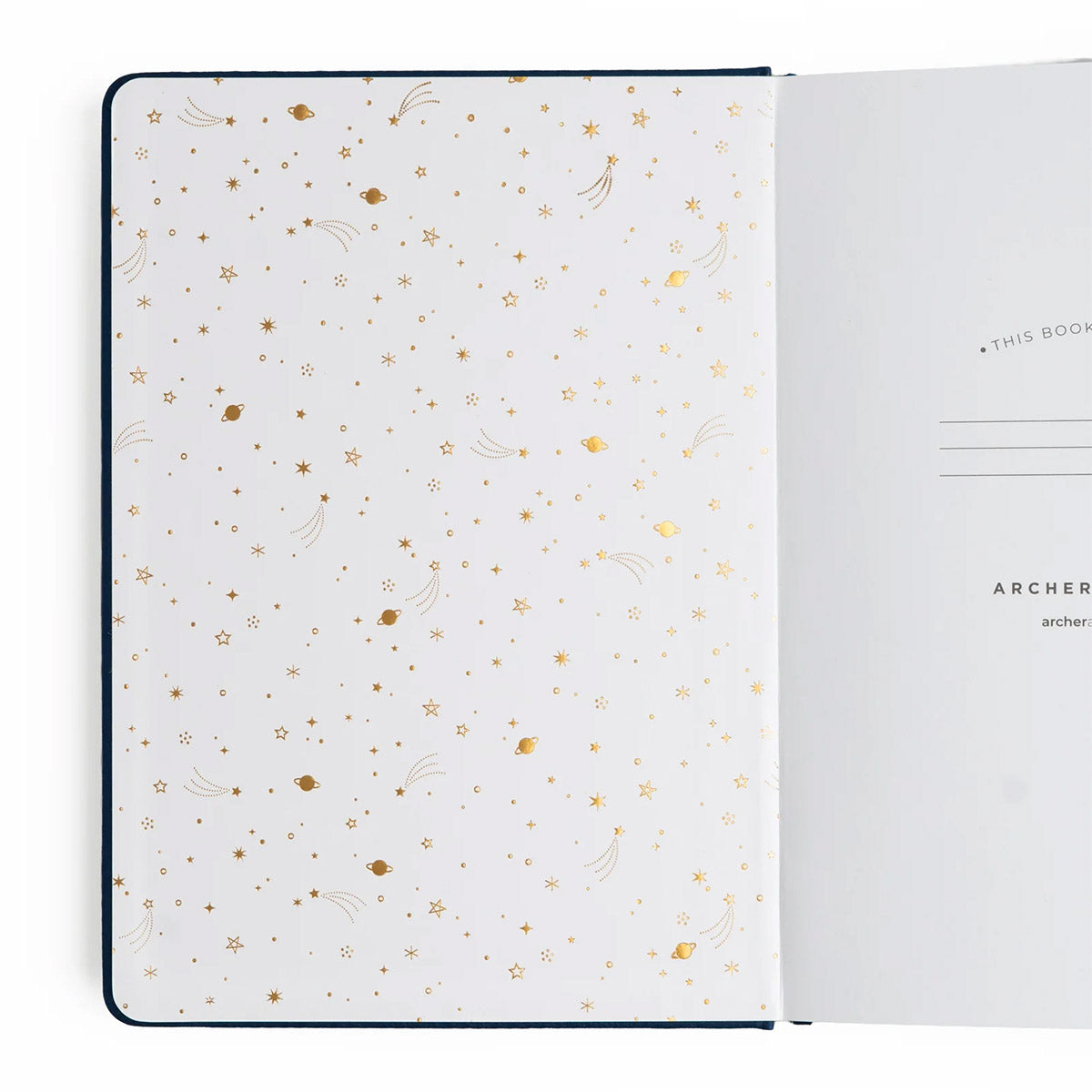 Archer & Olive Bullet Journal Majestic Skies Dot Grid - Binnenkant