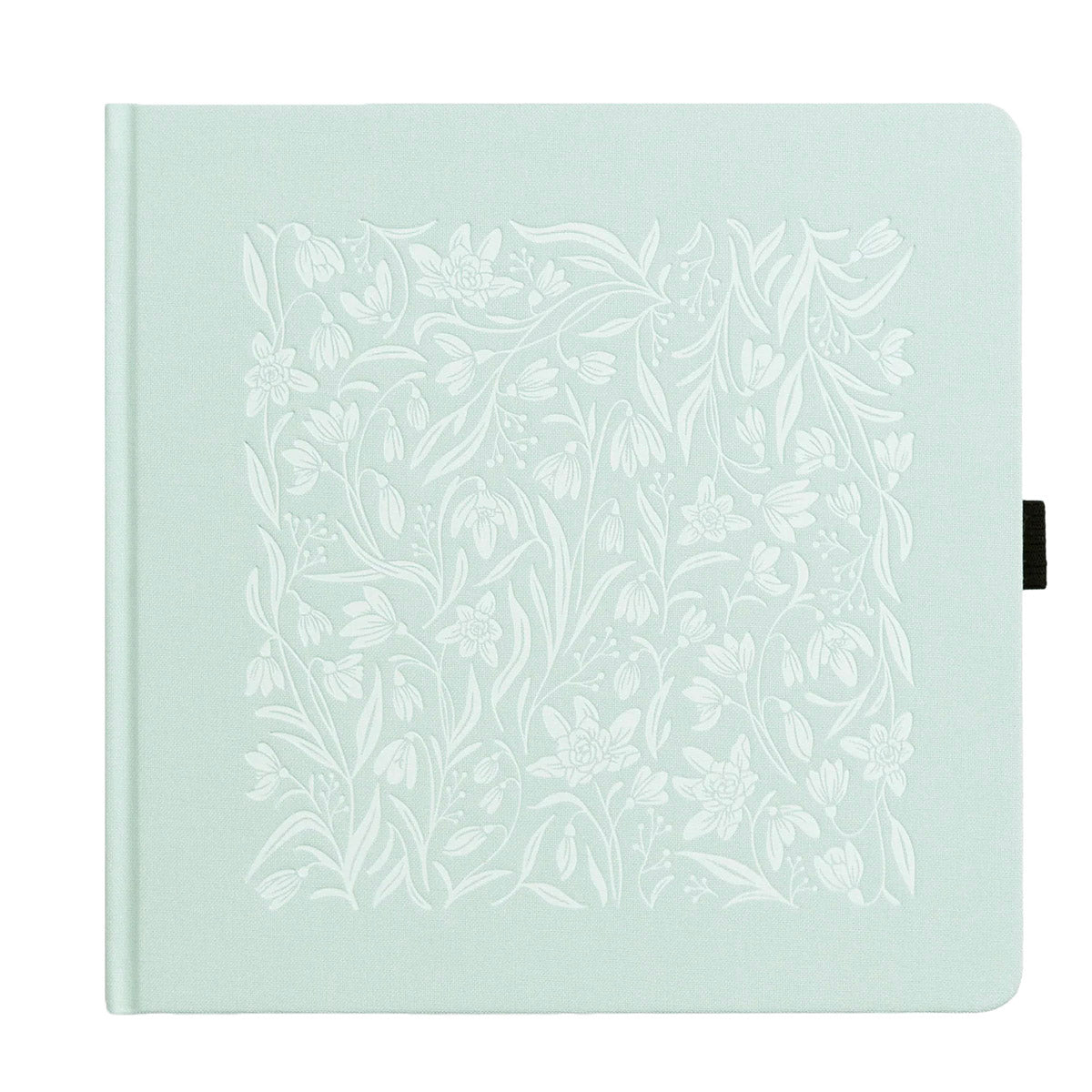 Archer & Olive Bullet Journal Snowdrops Square Dot Grid - Cover op een witte achtergrond