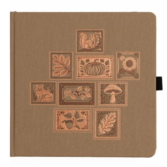 Archer & Olive Bullet Journal Stamp Collector Square - Voorkant van de journal