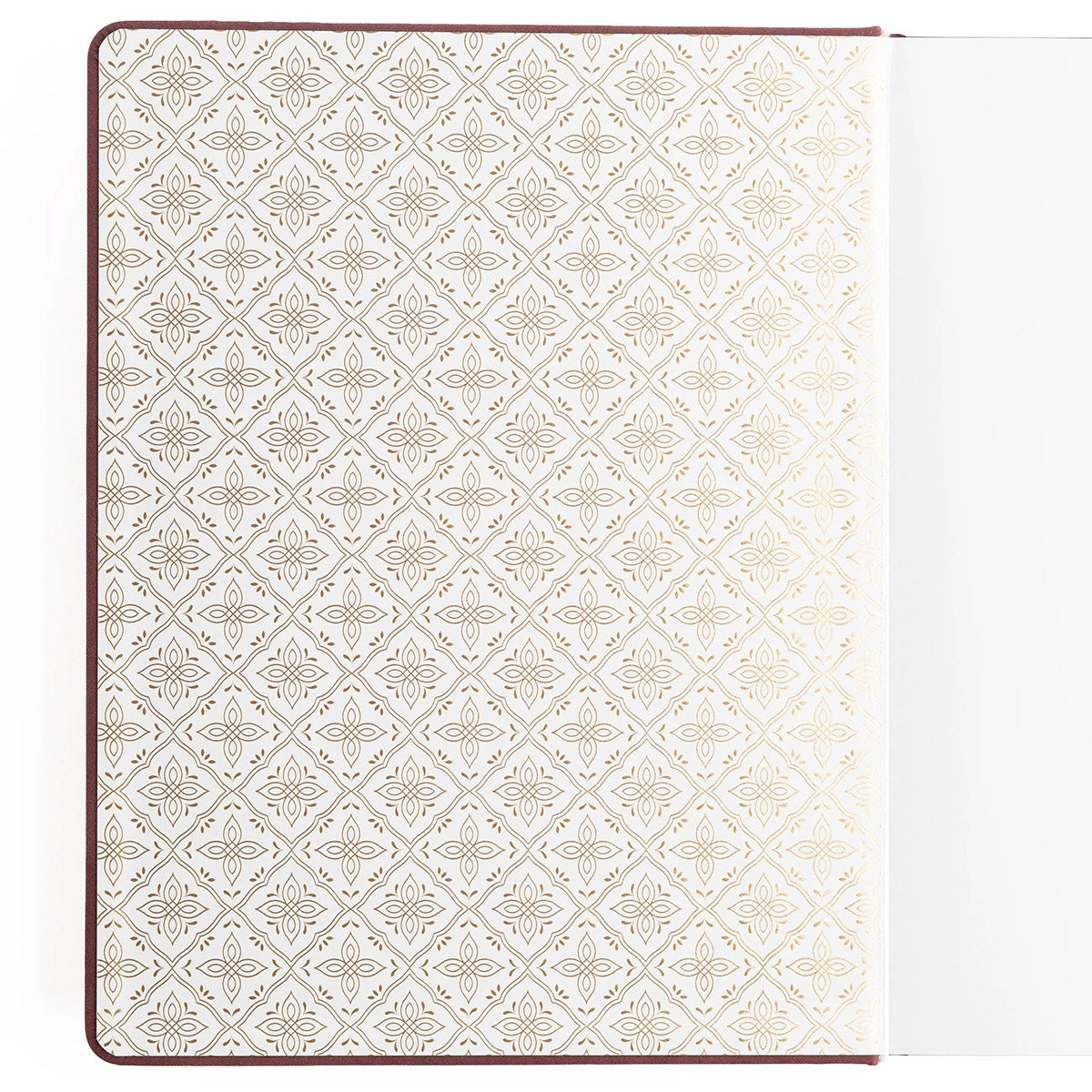 Archer & Olive Bullet Journal Storybook in Plum - Binnenkant van de cover