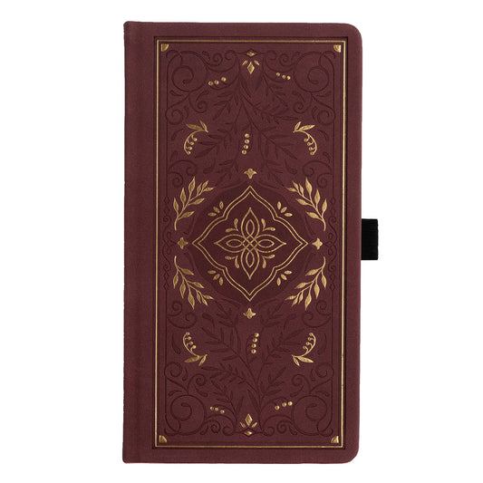 Archer & Olive Bullet Journal Storybook in Plum TN Dot Grid - Voorkant op een witte achtergrond