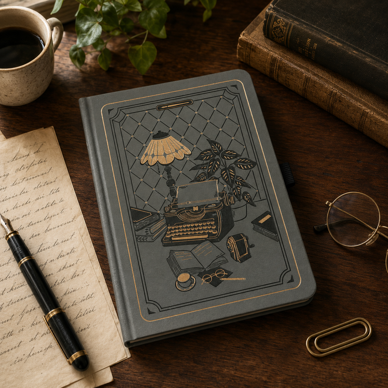 Archer & Olive Bullet Journal The Writer's Desk -  Sfeerfoto