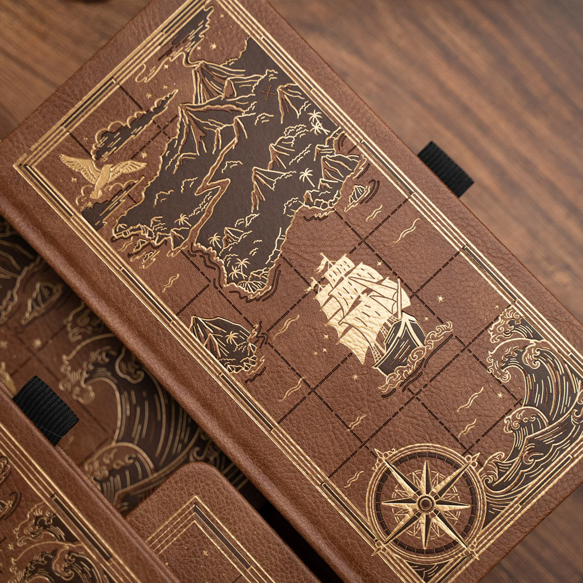 Archer & Olive Bullet Journal Treasure Map - Sfeerfoto van de journals