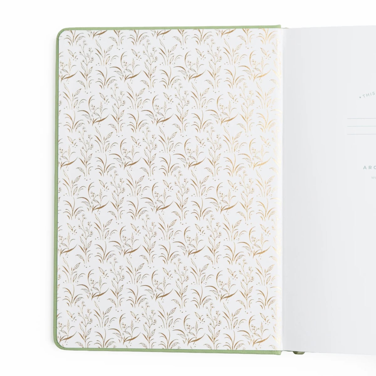 Archer & Olive Bullet Journal Turtle - Binnenkant van de journal