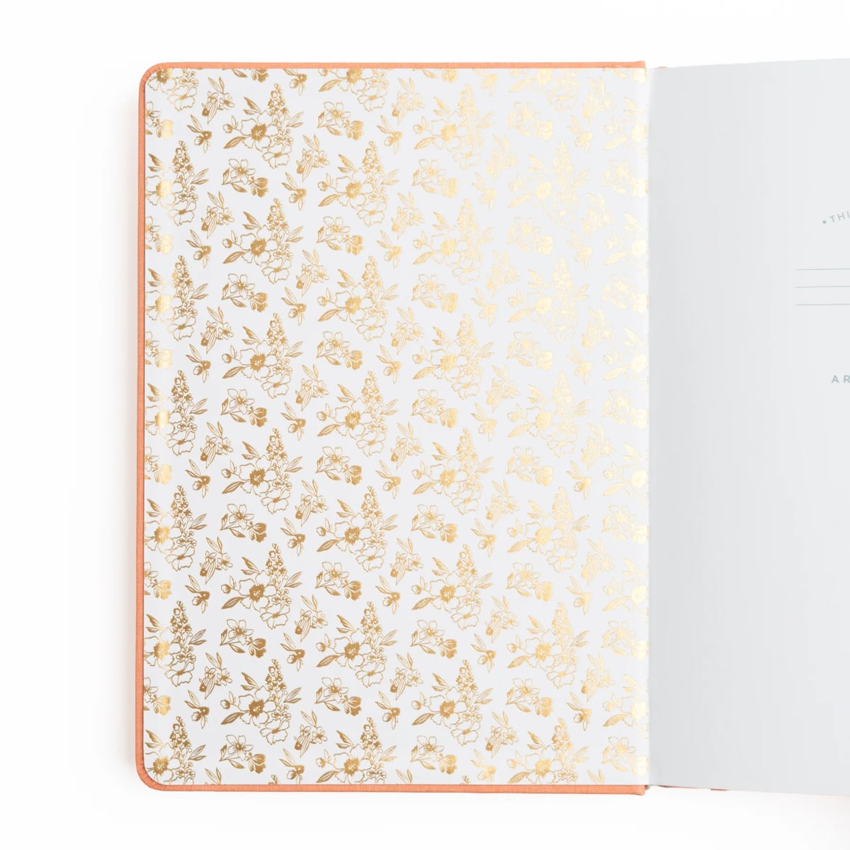 Archer & Olive Bullet Journal Wildflowers Framed - Binnenkant van de journal