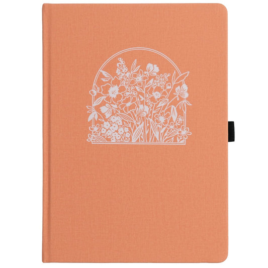 Archer & Olive Bullet Journal Wildflowers Framed B5 Dot Grid - Voorkant van de journal