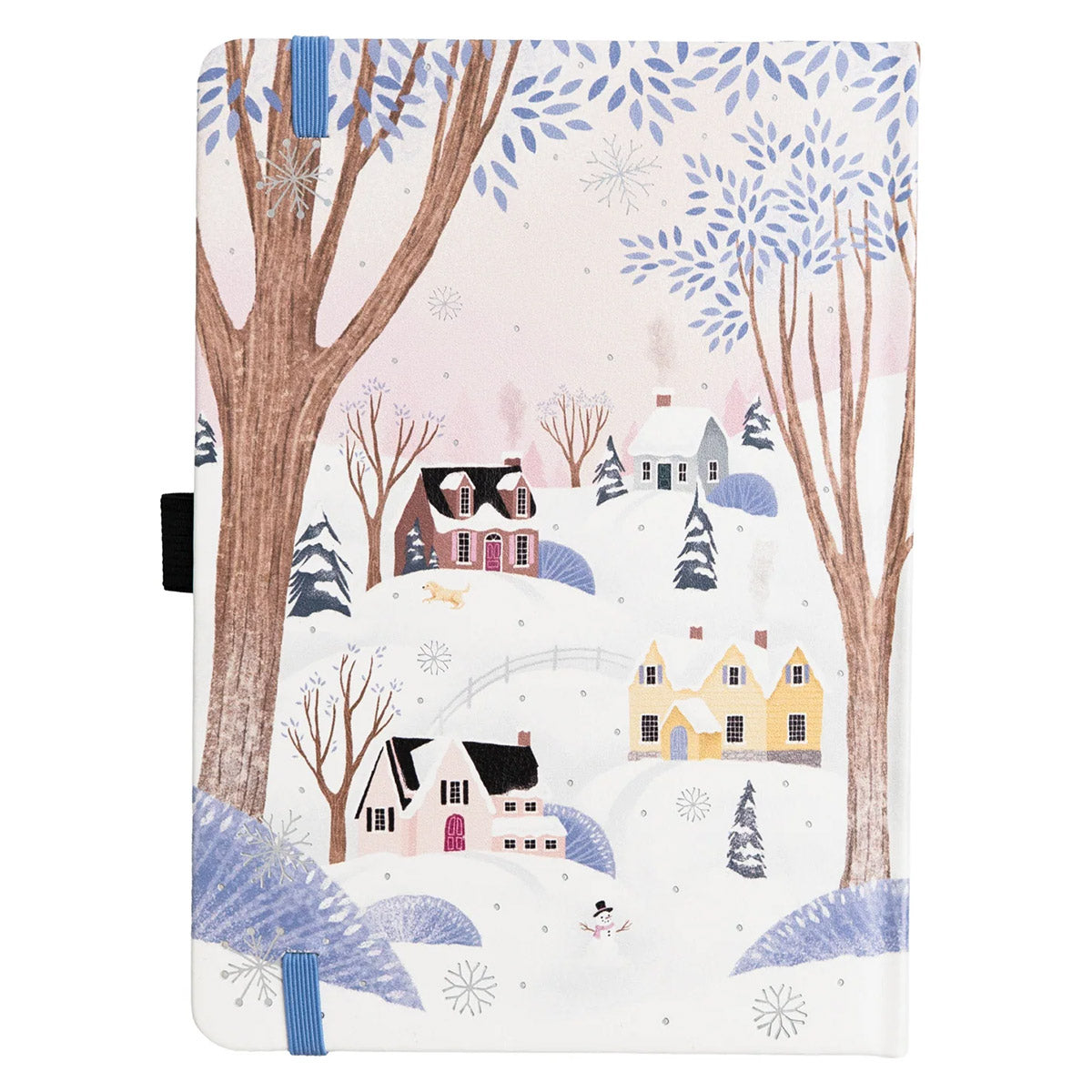 Archer & Olive Bullet Journal Winter Village - Achterkant van de journal op een witte achtergrond