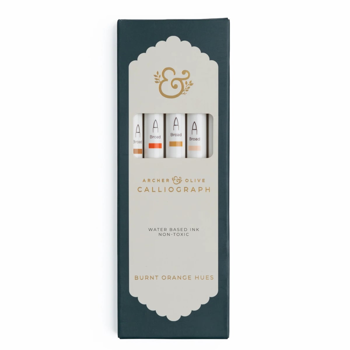 Archer & Olive Calliograph Burnt Orange Hues - In Verpakking