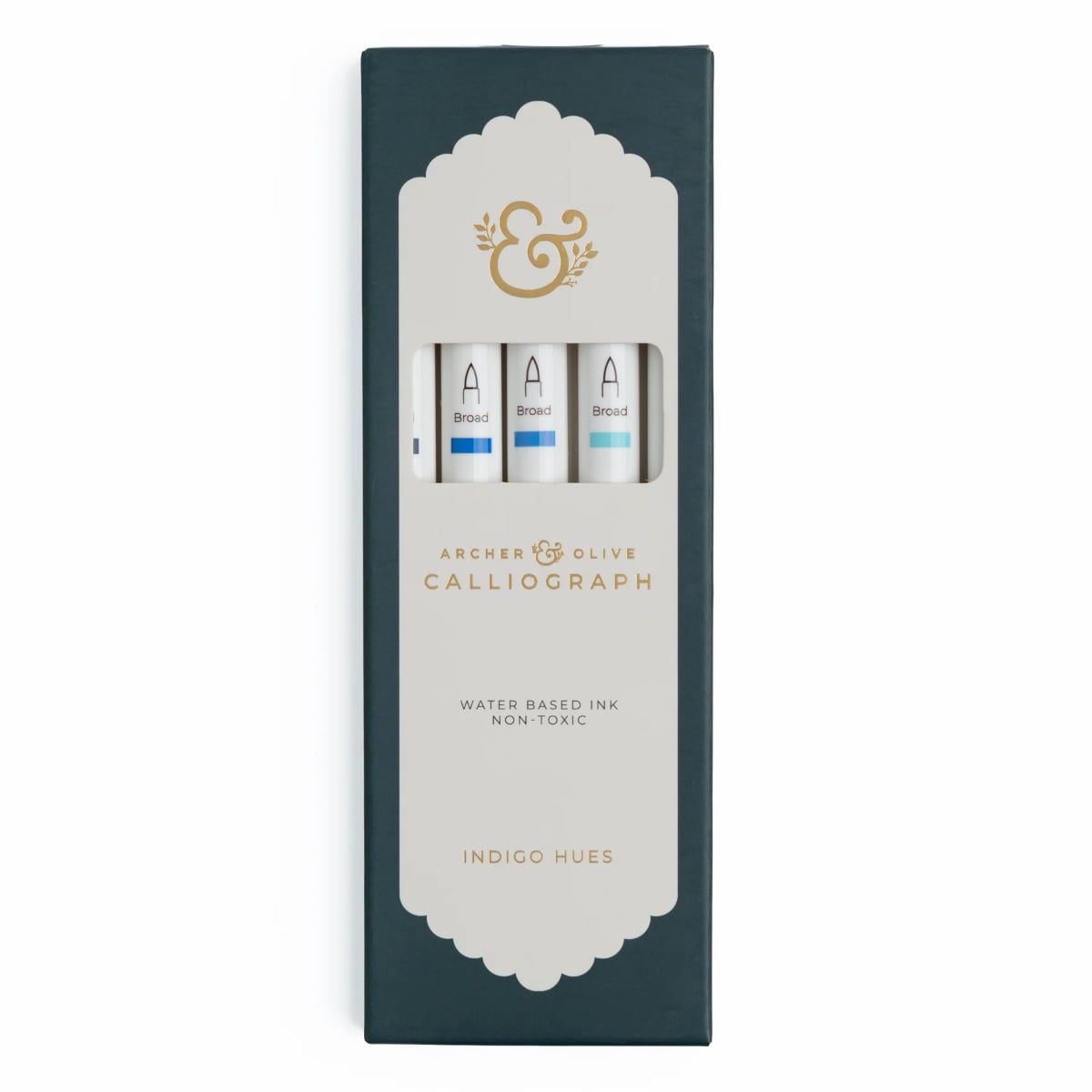 Archer & Olive Calliograph Indigo Hues - In Verpakking