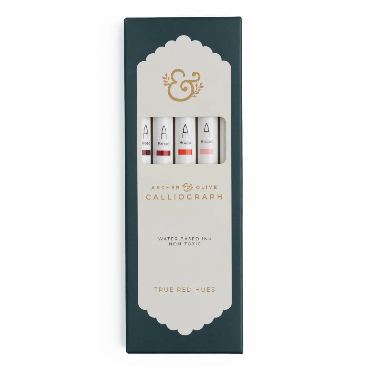Archer & Olive Calliograph True Red Hues - In doos