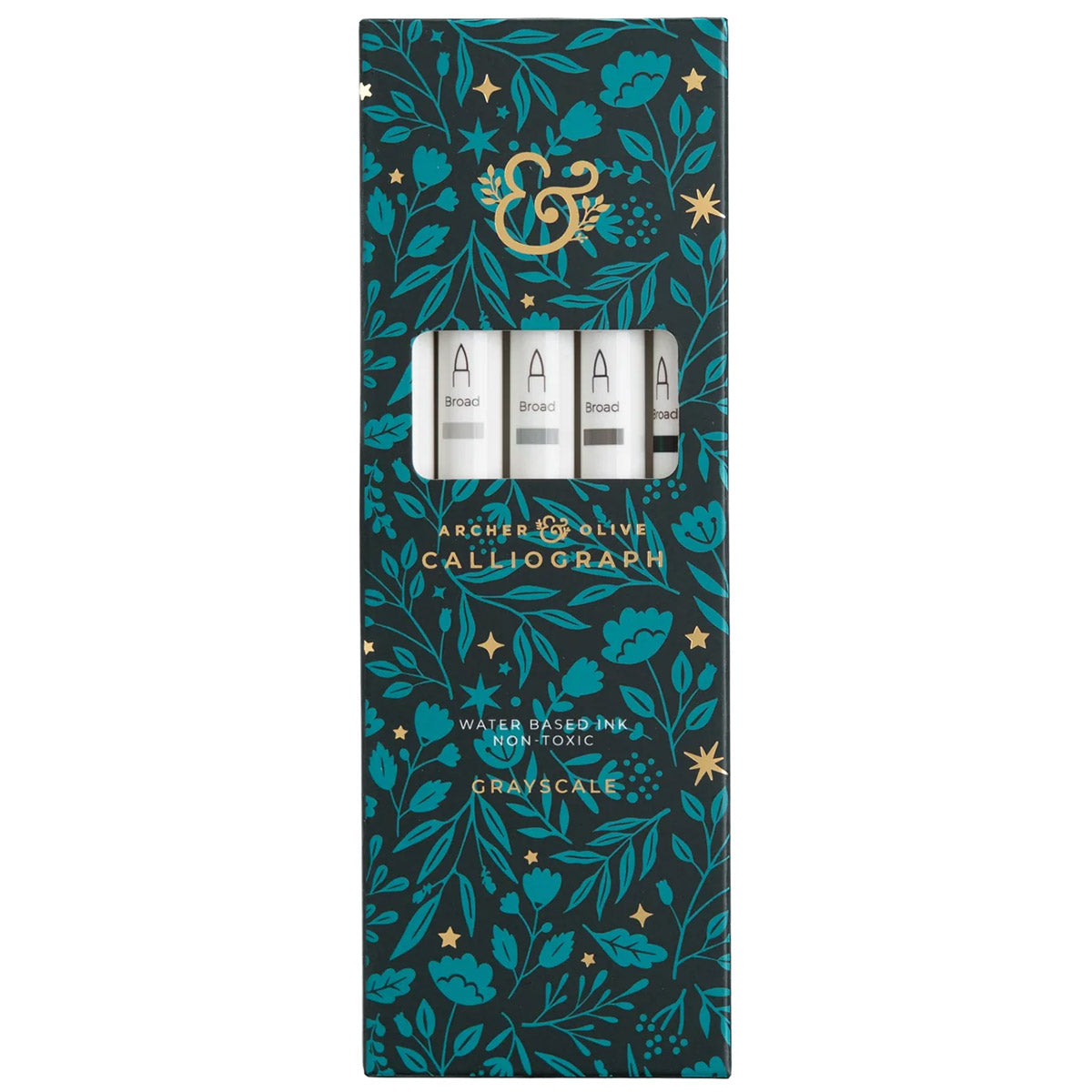 Archer & Olive Calliograph - Grayscale - In verpakking