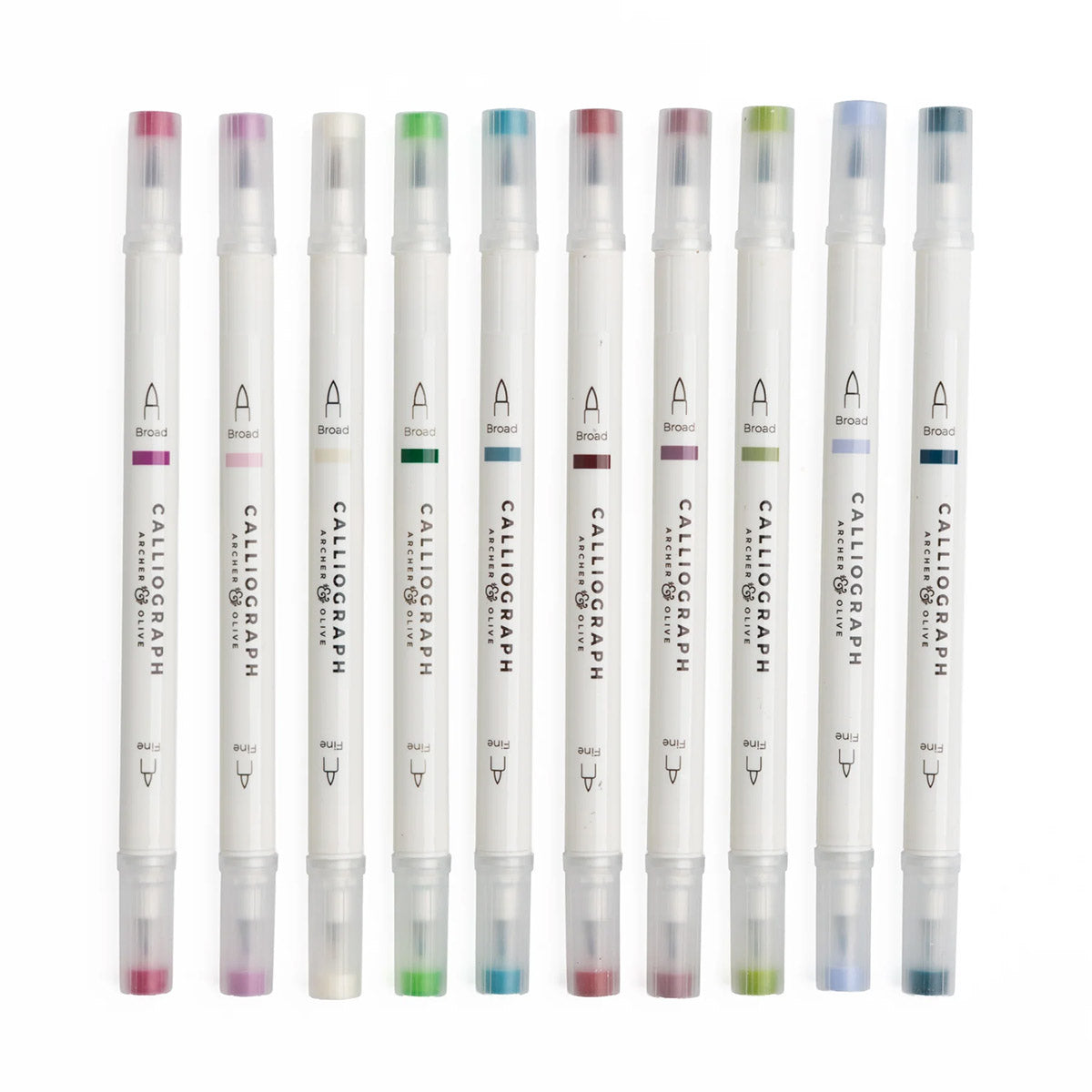 Archer & Olive Calliograph - Snow & Stillness