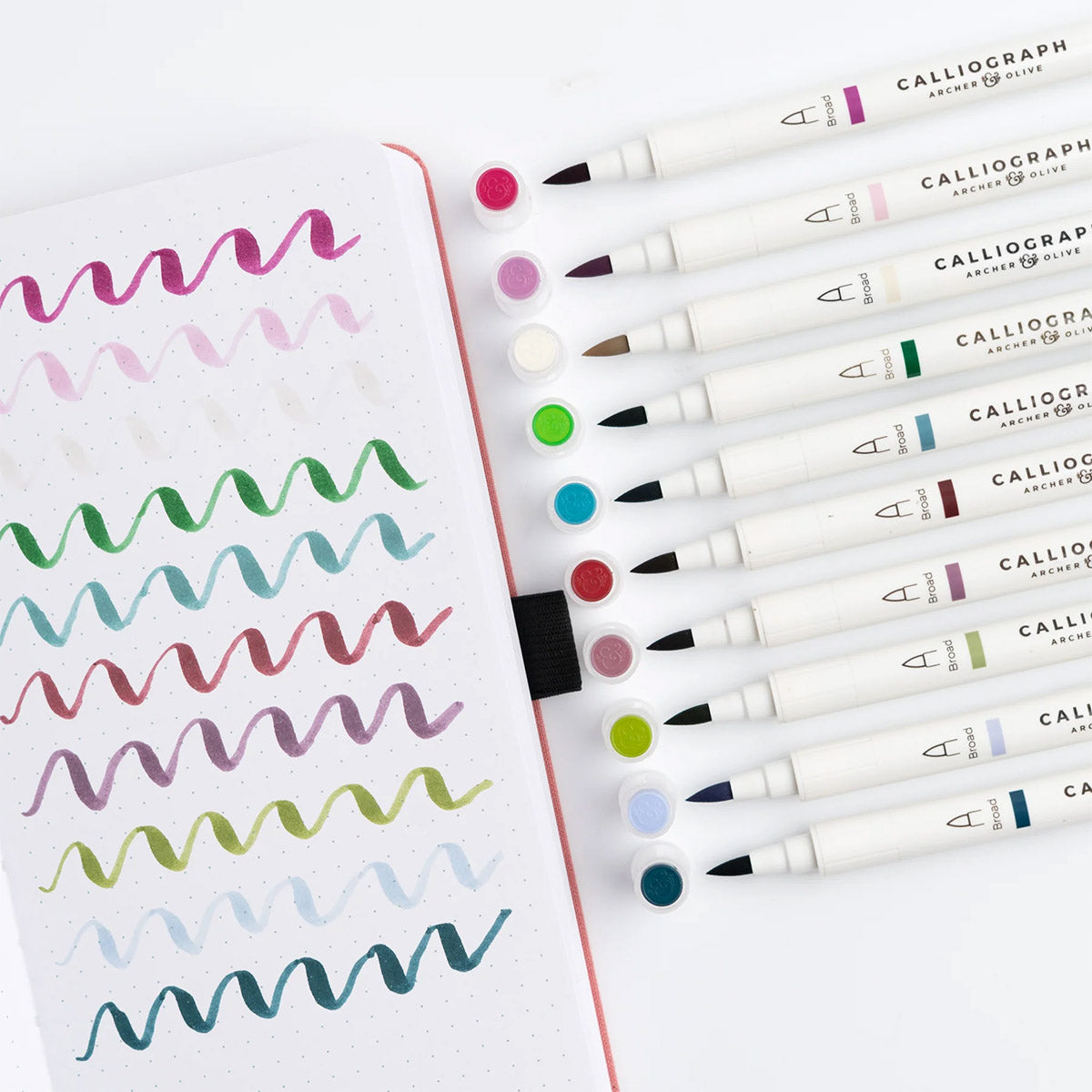 Archer & Olive Calliograph - Snow & Stillness