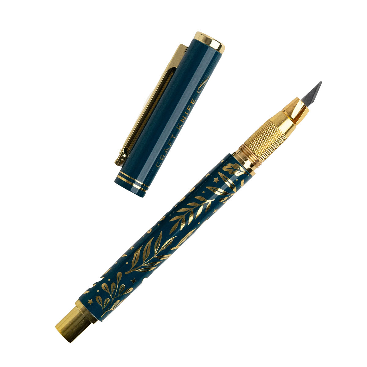 Archer & Olive A5 Craft Knife - Open op een witte achtergrond