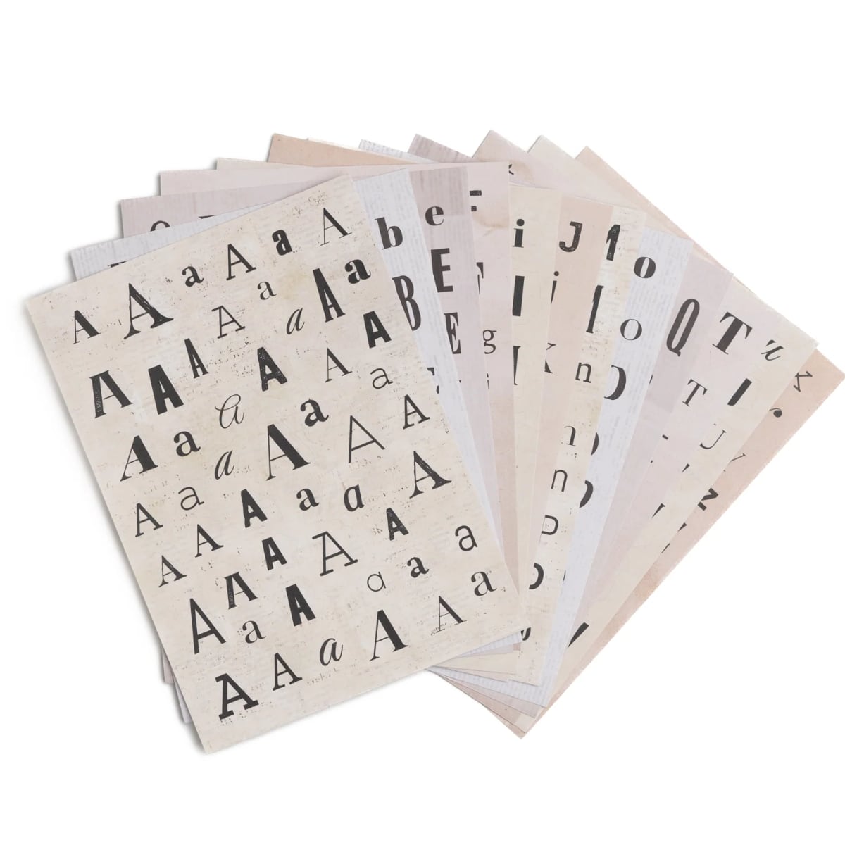 Archer & Olive DeLuxe Letter Sticker Set - White