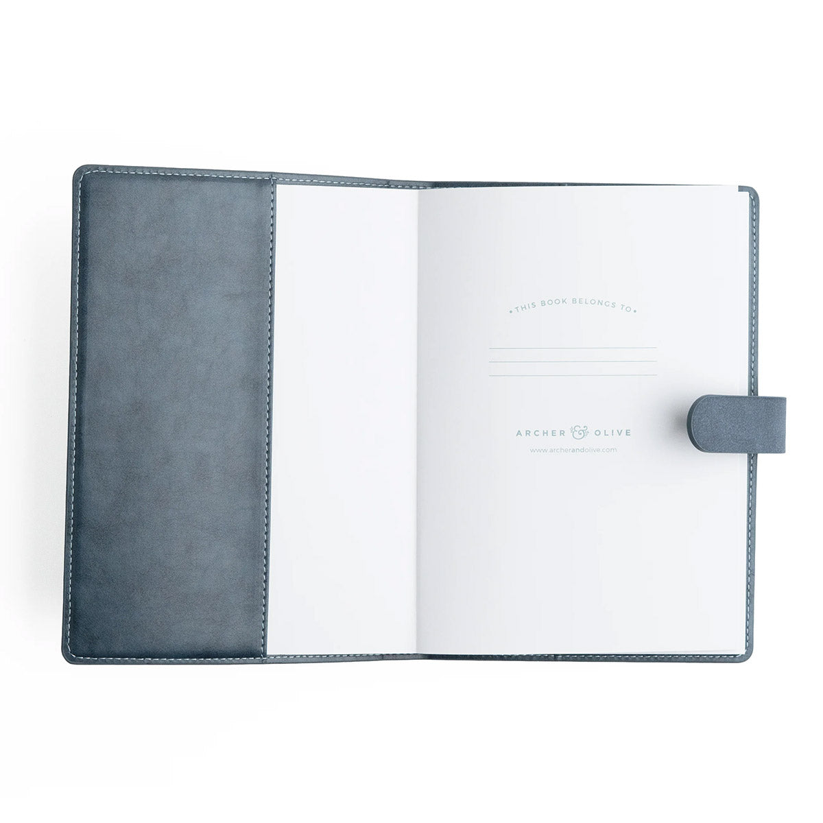 Archer & Olive DeLuxe System Storybook in Navy A5 - Detail van de inhoud