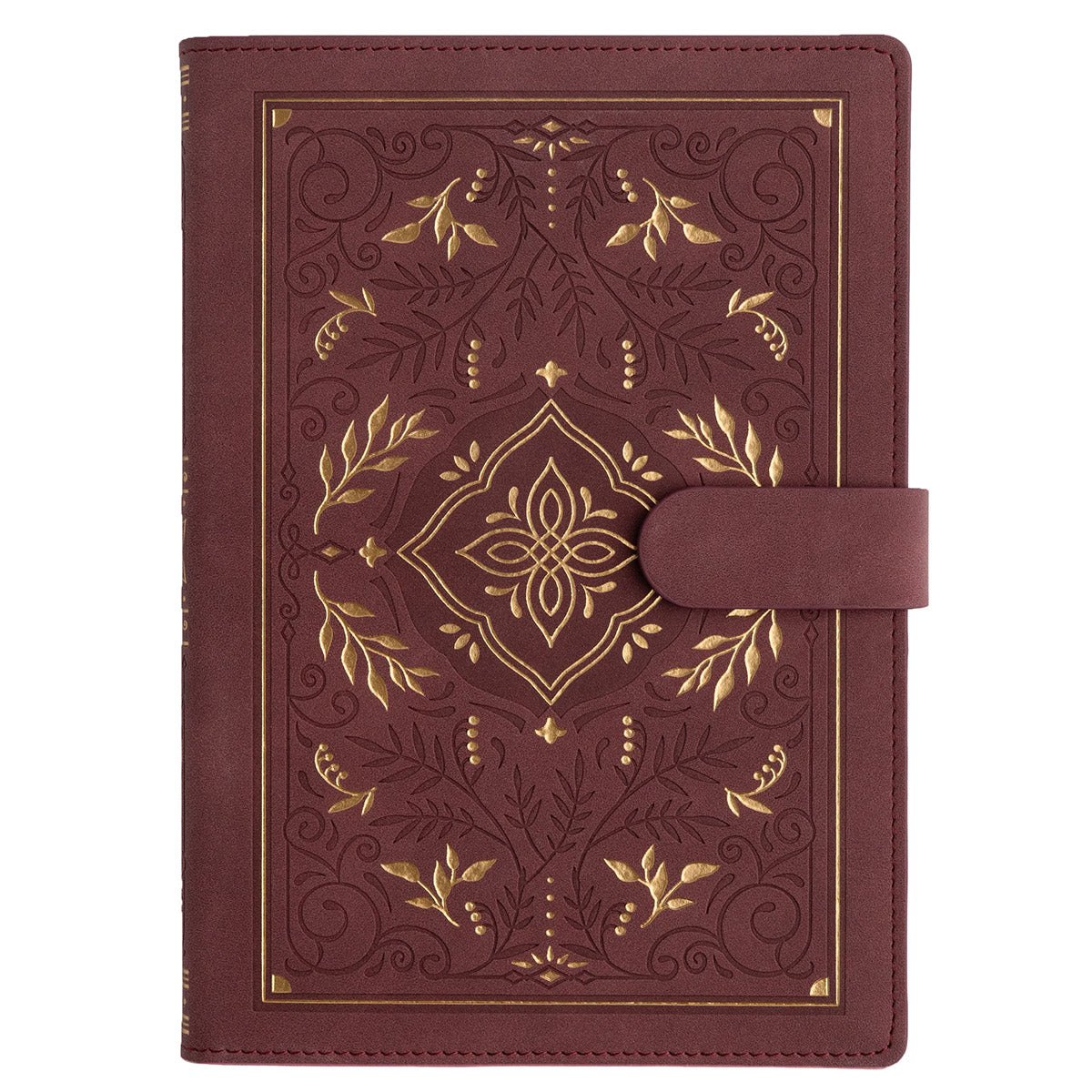 Archer & Olive DeLuxe System Storybook in Plum A5 - Voorkant van de cover op een witte achtergrond