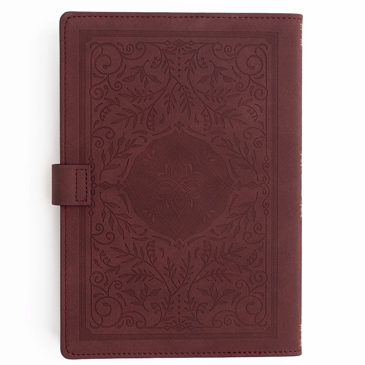 Archer & Olive DeLuxe System Storybook in Plum A5 - Achterkant van de journal op een witte achtergrond