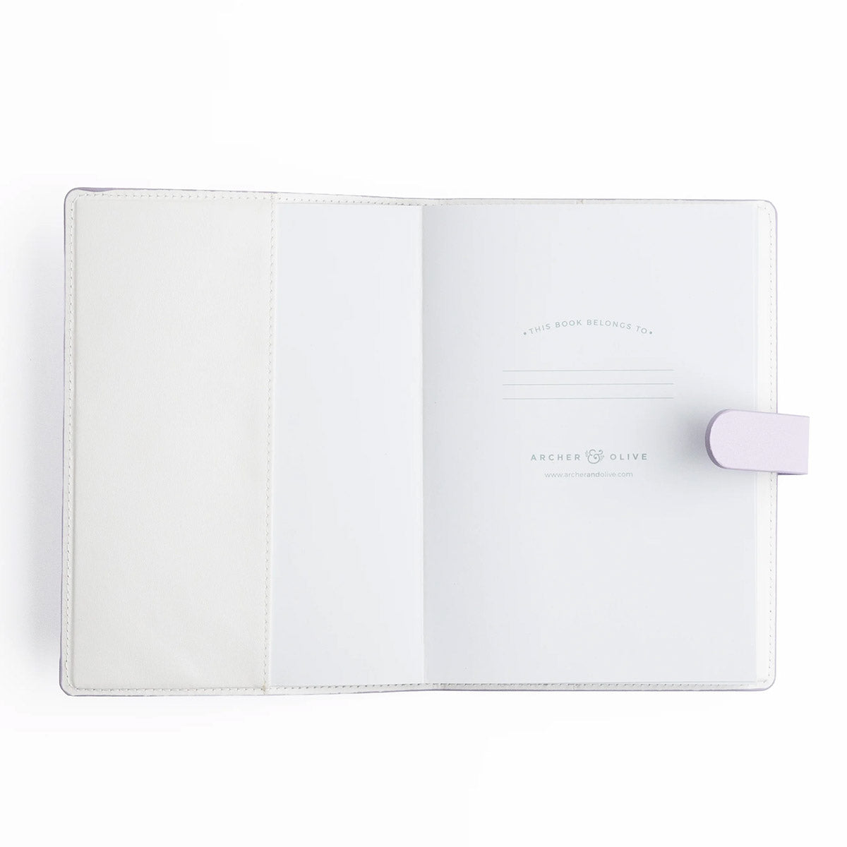 Archer & Olive DeLuxe System Vintage Library in Lilac A5 - Detail van de Inhoud