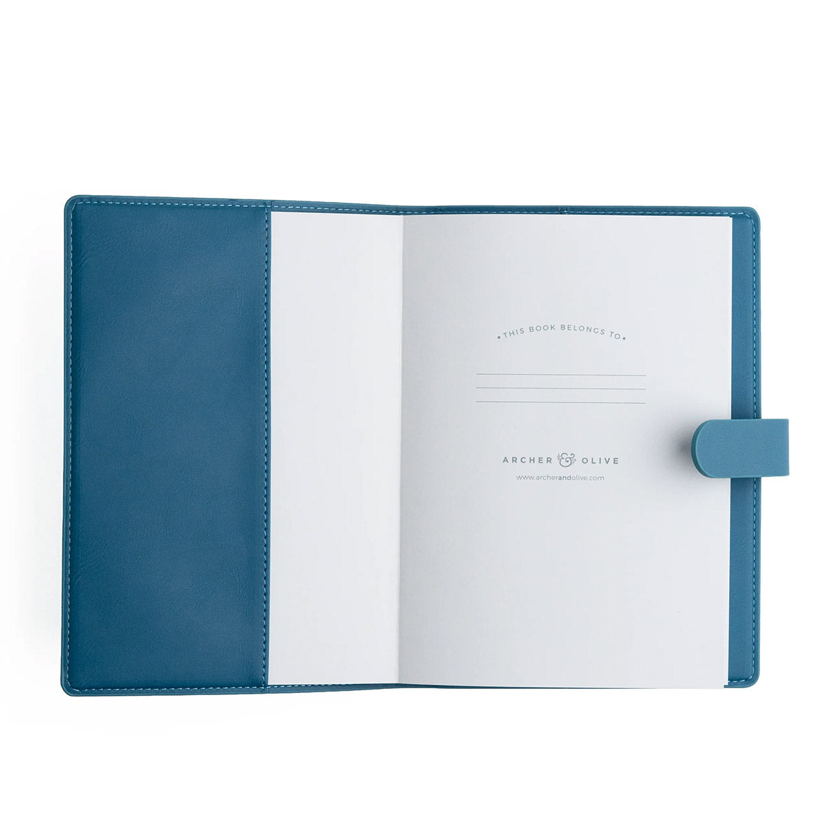 Archer & Olive DeLuxe System Wild Periwinkle A5 - Detail van de inhoud van de journal