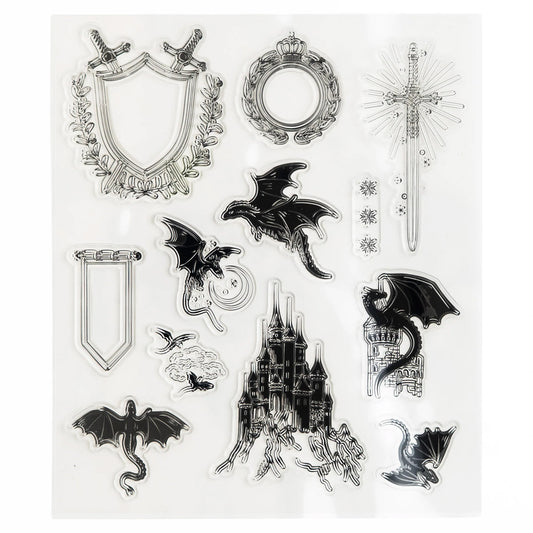 Archer & Olive Stamp Set - Dragon Spire