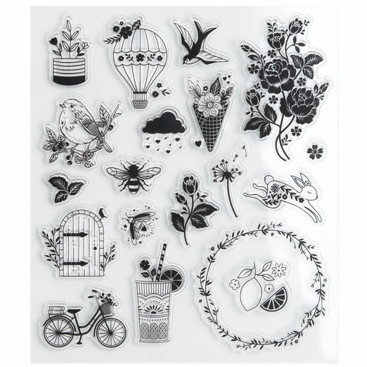 Archer & Olive Stamp Set - Favo Icons