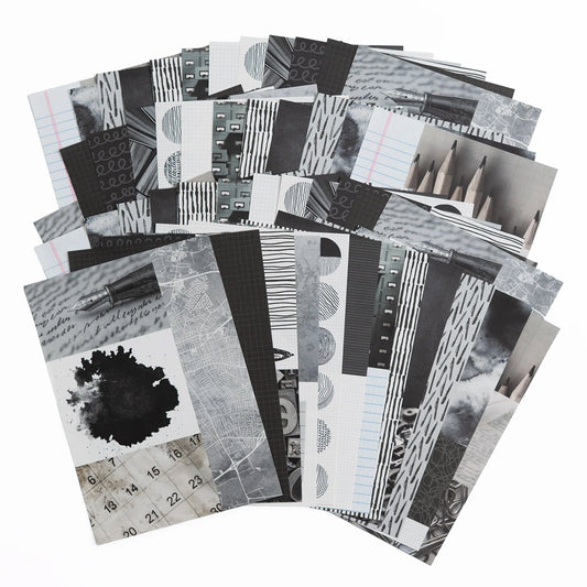 Archer & Olive Forest Ink & Type Collage Paper Pad