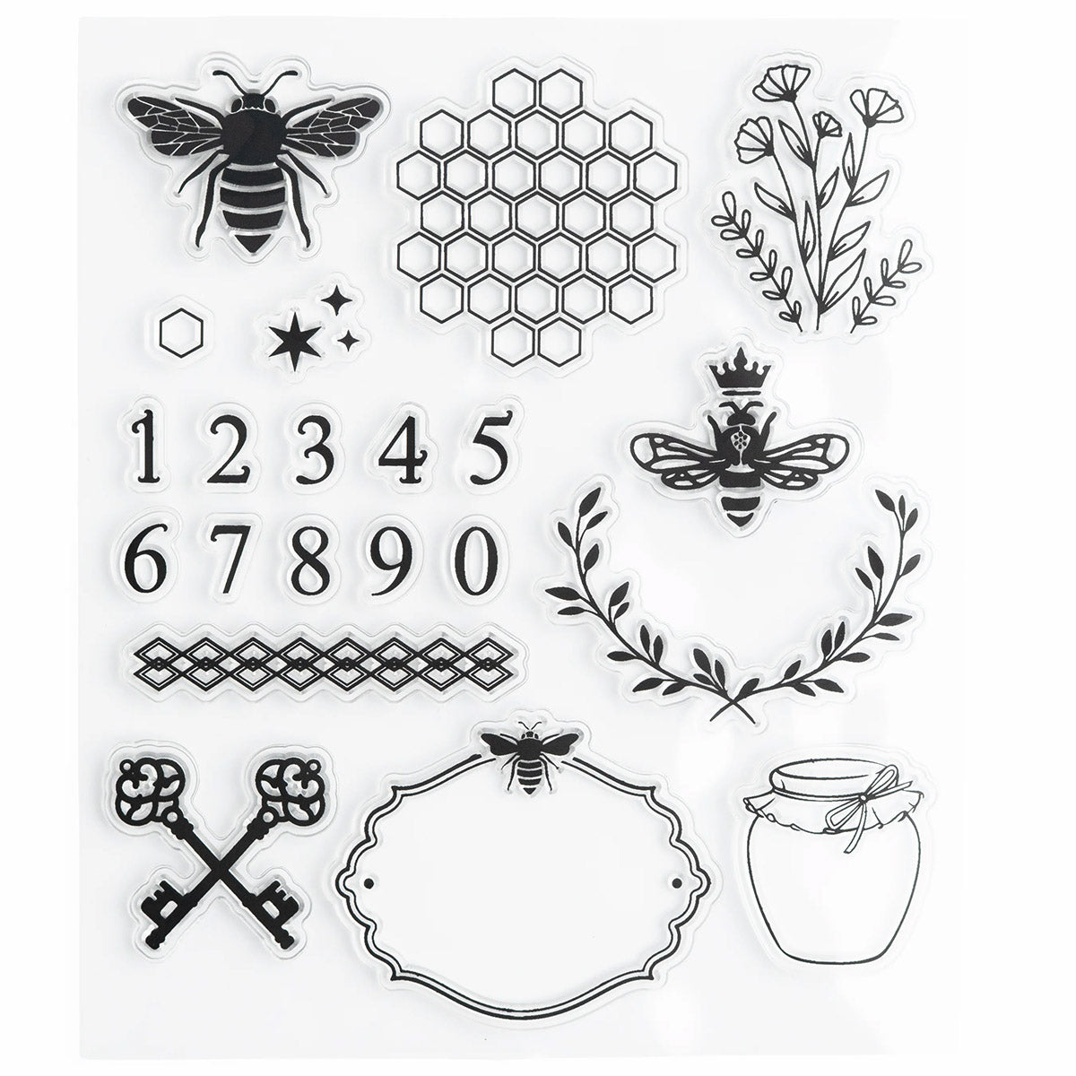 Archer & Olive Stamp Set - Keeper of Bees