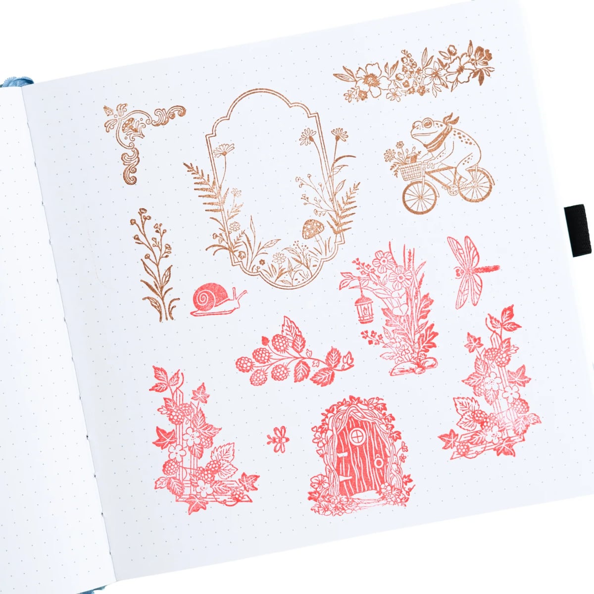 Archer & Olive Stamp Set - Meadow & Vine - Voorbeeld